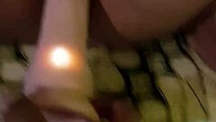 Amateur Asian Housewife With Big Natural Tits Squirts In Orgasm While Licking Latina Girlfriend's Pussy In Homemade Toy Play