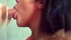 I came across this beautiful woman who seems to blend Asian and Indian features so elegantly and gracefully