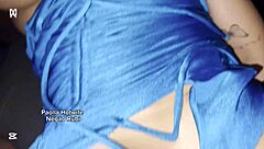 paolla the hotwife pushes boundaries teaching her 23cm black lover doggystyle in the car. her cuckold husband just watches the intense interracial sex lesson unfold