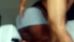 Sexy thick babe showing off her pretty lips and big ass!