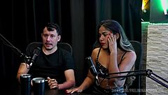 Oh yeah, catch the best moments of Casal Kaliente in preliminares podcast with Bia Hot for part 2, full of blonde Latina domination and public handjob orgies.