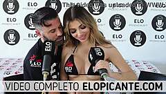 Hey, check out Elo Podcast spanking Veve Valencia with the paddle