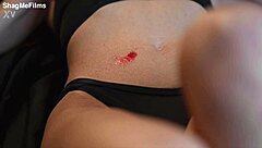 The fit milf endured a strict wax punishment session that left her soaked and trembling