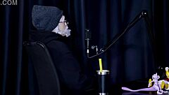 Veja a Entrevista Safada e Cheia de Putaria com a Flor de Damiana com Vovô Moai no Porn Cast Brazil - Parte 6 Watch on Sheer Red