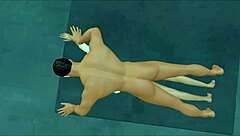 Hey, you wanna see this Asian shemale in stockings get rough deepthroat and anal action? What a wild start!