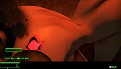 Nuka Raider's BDSM Fairytale In Fallout 4 With Cowgirl And Doggystyle Riding