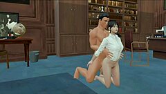 Hey, you wanna see this Asian shemale in stockings get rough deepthroat and anal action? What a wild start!