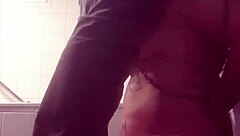 french housewife turns into humiliated slave for 2024 pissing shower and blowjob session in homemade bdsm with buttplug and dirty talk