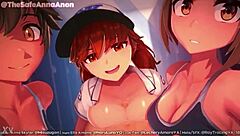 Hey, so you think you can take on a titfuck from three hotties? You're totally lying, full voice action