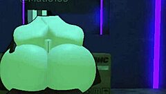 intrusa escondida en mi casa y recibe su merecido with big ass anal fucking and cum 😏