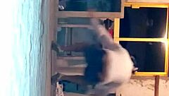 this shemale explores with a pepino in a casual solo session