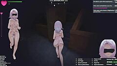 Oh man, check out secret flasher Manaka getting totally naked and masturbating in that public apartment building! 😏