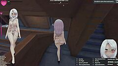 Oh man, check out secret flasher Manaka getting totally naked and masturbating in that public apartment building! 😏