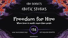 Hey, dive into this Freedom for Hire erotic audio made for women, episode ESes138