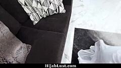 I'm bending over in hijab to save our marriage with doggystyle and blowjob action.