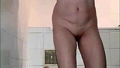 Esclave F In Hard Bondage Training With Dildo And Spanking Outdoors