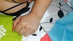 Amateur Latina Bride Awakens To Huge Cock In Her Mouth For A Wild Homemade Fuck Session.