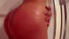 Tiny Blonde Elsa Jean Fingers Hairy Pussy