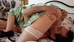 french amateur clothed sex satin lingerie pussy fucking deepthroat balls licking ass to mouth spanking dirty talk pov