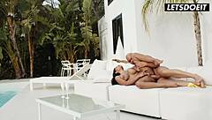 Big Boobs Wife Sheila Ortega Rides Christian Clay's Massive Cock Poolside