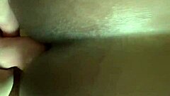 whoa, homemade amateur ebony blonde gets bent over in bedroom!