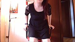 submissive slave adoring dirty smelly panties forced to masturbate while watching this video