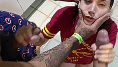 i love shoving two hard cocks right in the face of that slutty young gabbie luna with rennan luna and mano nico