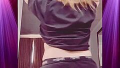 why are you shaking that booty in my boyfriends clothes like some dominating girlfriend