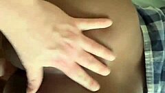 whoa, homemade amateur ebony blonde gets bent over in bedroom!