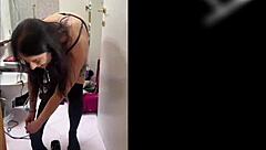 Nemesi goes behind the scenes on the spermaparty set for exclusive backstage access.