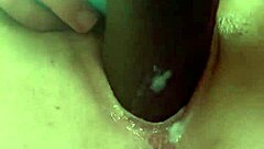 katie bugg rips her clothes to fuck herself hard with a black dick in wet pussy solo