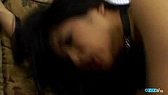 Thick and busty Asian minx Mika Tan only does anal threesomes if double penetration is involved - wow, that's intense! 😈