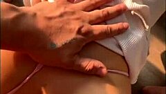 The amateur latina arrives at her teacher's house for studying, but things heat up as they end up having sex with deep thrusts.