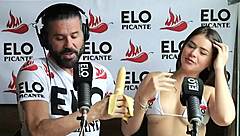 Ema Ribeiro Accepts Elo Podcast Challenges In Cute Colombian Casting Interview!