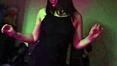 My wife dances intriguingly then gives an amazing blowjob in the bedroom