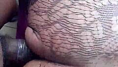 In this casual scene, natural tits and pussy lips grip the cock tight, holding it deep inside during intense action.