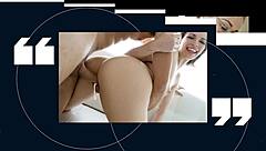 I need to deep throat my stepbro's big cock just to get this over with, Hollie Mack confesses before diving in.