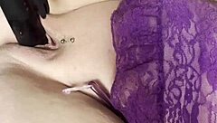 catalia valentine gets messy with dirty talk while fucking her pussy using a toy until squirting everywhere.