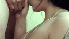 This Colombian milf with pierced nipples gives a wild blowjob that ends in public street action 😏