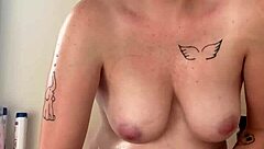 Ivy19921's Update 2 Shows a Solo Shower Scene With Shaved Ass Bathing in Retro Style - But Is It Enough to Tease Your Desires?