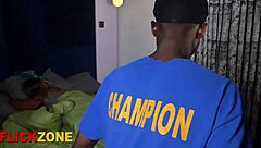 Hey, this step bro is totally taking advantage of his curvy black step sis in the bedroom during a homemade casting.