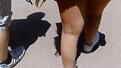 Voyeur Captures Intense Ass Delight in Rome!