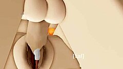 Cute Roblox girl gets her pussy destroyed in condo with big tits cumshot action.