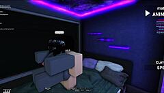 You won't believe how I bred that goth slut right in the Roblox condo