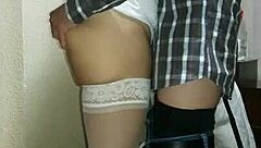 Doña Katty sometida por corneador invitado hotwife cuckold milf putiesposa