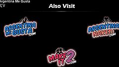 big bubble butt latina contrasts her huge tits with that puffy cameltoe in tight spandex