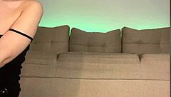 oh man, this teen's shoving a big anal plug in her tight ass while fingering wet pussy 🤤