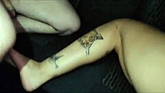 casal transa no uber with big cock blowjob and bareback sex while driver films everything