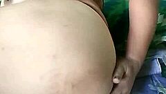 Oh man, I mean, Pornstar Poosoo massaging those boobs, ya know?