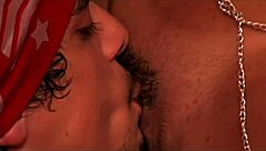 Hey, blonde beauty, let's fuck that tight ass hard! She moans as he pounds her deep.